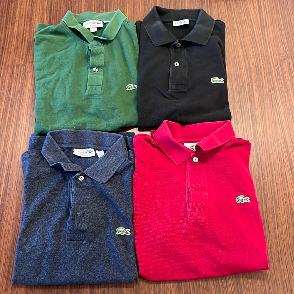 4 for 1! Men’s Lacoste in Green, Black, Navy, Red